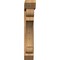 Ekena Millwork Olympic Slat Rough Sawn Bracket w/ Offset Brace, Western Red Cedar, 8"W x 42"D x 48"H BKT0806X42X48OLY06RWR - alternate 4